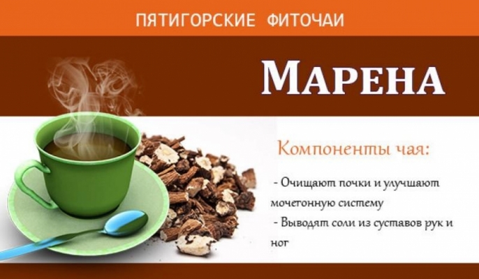 Фиточай травяной «Марена» 30 гр. ф/п (20*1,5гр)
